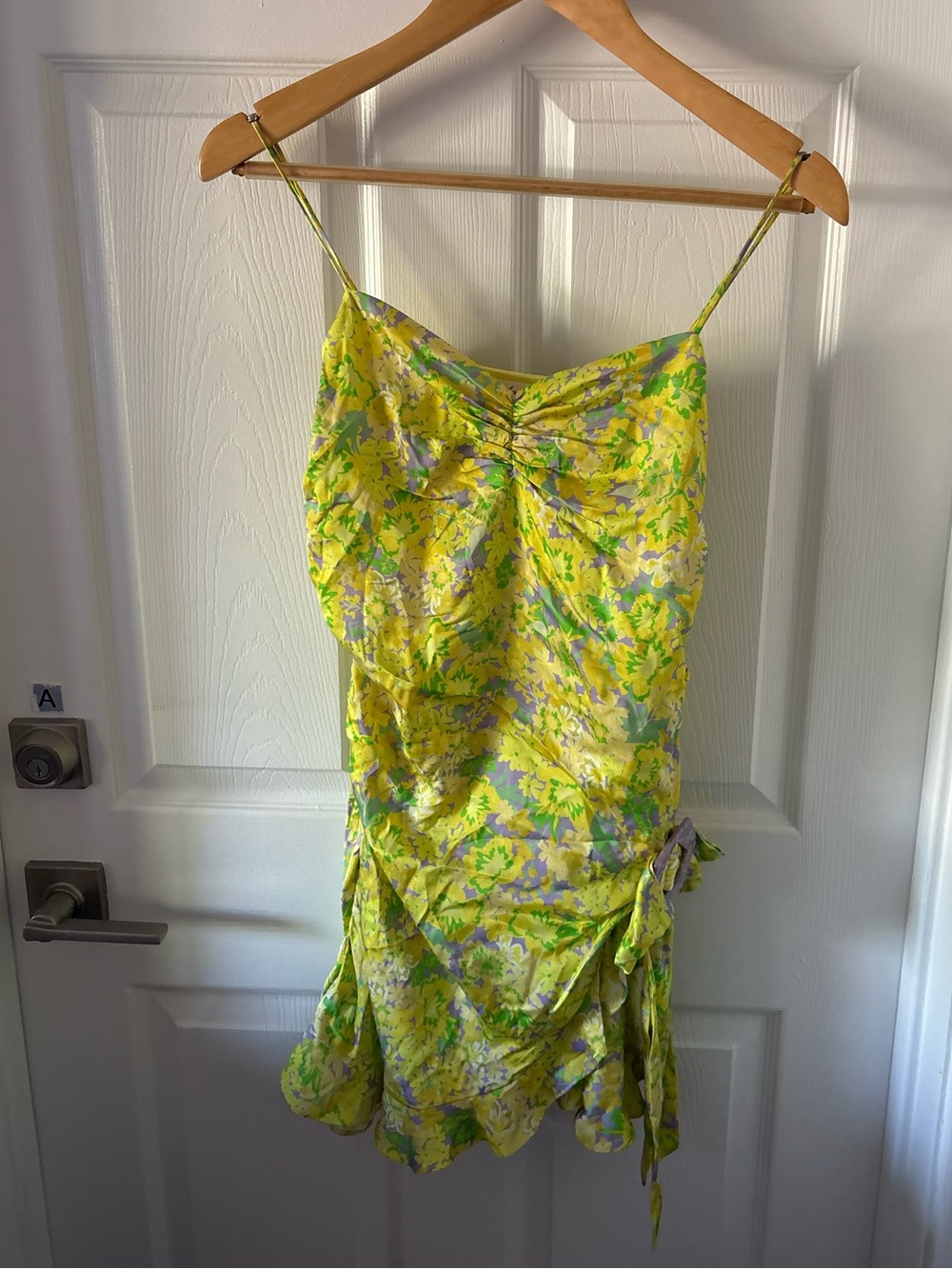 For Love & Lemons Dubois Mini Dress in Freedom Floral Size M - Picture 2 of 8